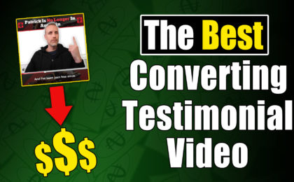 best converting testimonial video