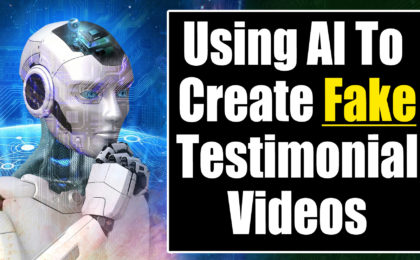How I Created A Fake Testimonial Videos Using AI